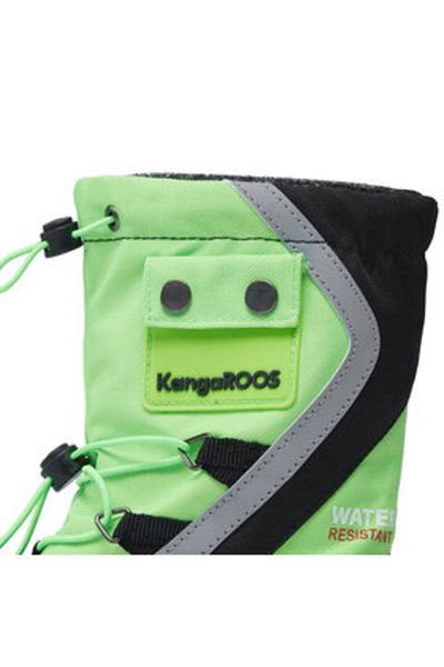 Kangaroos boy's snow boots 18927 green