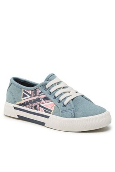 Pepe Jeans adidași pentru fete PGS30563 albaștri