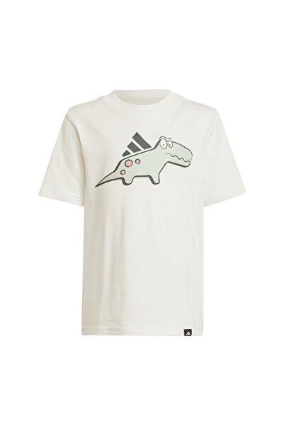 adidas Jd3437-c Lk Adrpt Tee &amp; Παιδικό μπλουζάκι κρέμα