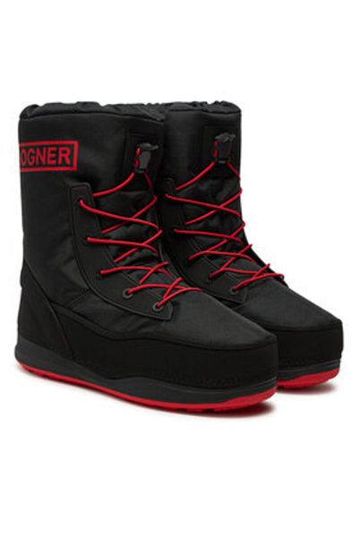 BOGNER Ghete de zăpadă pentru bărbați, negre, BOGNER-32447534 LAAX 2 B - 047 NEGRU-ROȘU