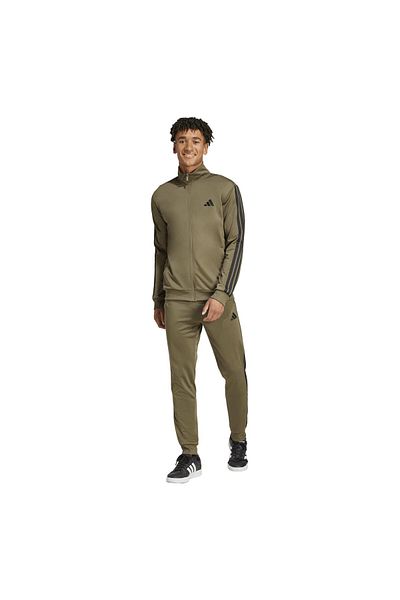 adidas Ji8854-E Adidas m 3S Tr Tt Ts Men's Tracksuit Set Khaki