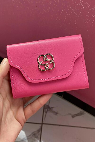 TakıDolabı Θήκη για γυναικείο πορτοφόλι σε ροζ χρώμα