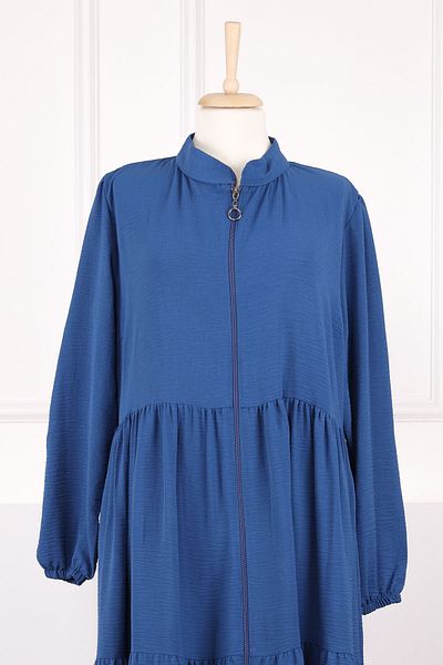 İmajButik Ελαστικό μανίκι Indigo με φερμουάρ