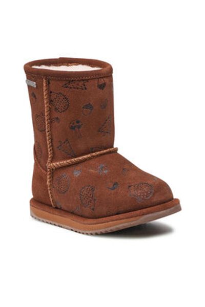EMU Australia cizme de zapada copii unisex emu australia K12607 maro