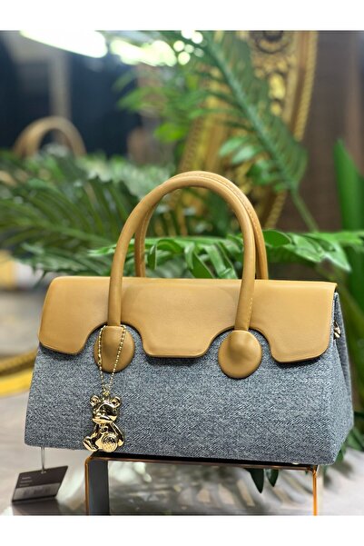 KRISTE BELL - AYICIK DETAYLI KOT ÇANTA