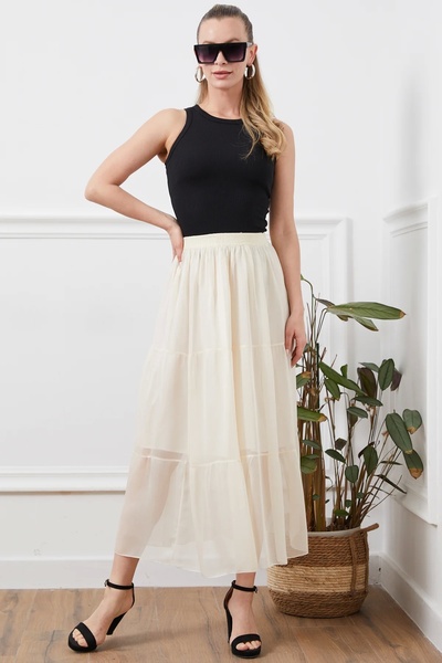 TakıDolabı 3-Layer Lined Skirt