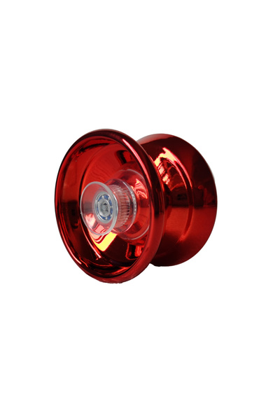 Choice كرة يويو احترافية من الألومنيوم المعدني للأطفال المبتدئين باللون الأحمر، يويوبول تنافسية، يويوبول للأطفال البالغين