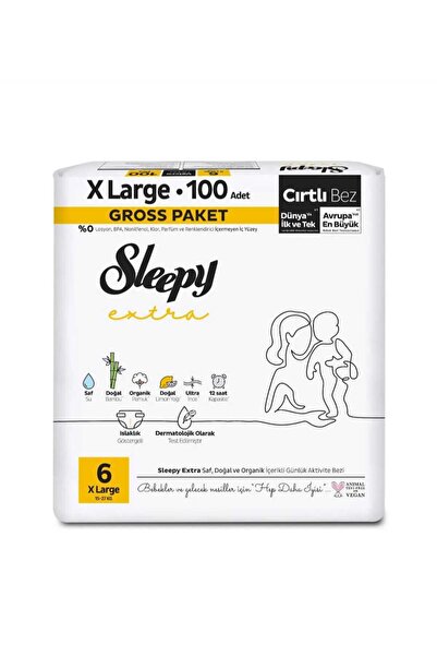 Sleepy Extra Gross Xl 6 Numara 100 Adet