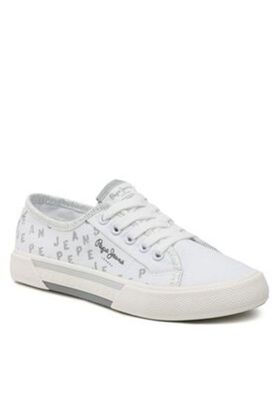 Pepe Jeans adidași pentru fete PGS30562 alb