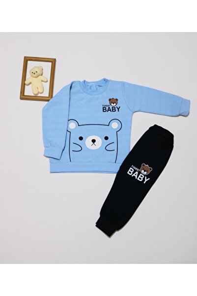 Pırlanta baby Mini Ayı Bebek Eşofman Takımı