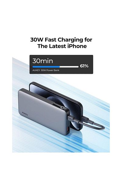 AUKEY Power Bank 10000 mAh Grey PB-Y41