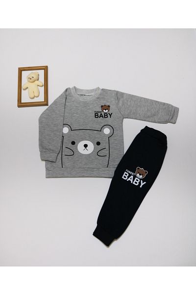 Pırlanta baby Mini Bear Baby Tracksuit Set