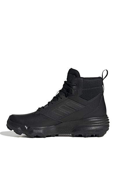 adidas Μπεζ ανδρικά δερμάτινα παπούτσια εξωτερικού χώρου IF4977-TERREX UNITY LEA MI CBL