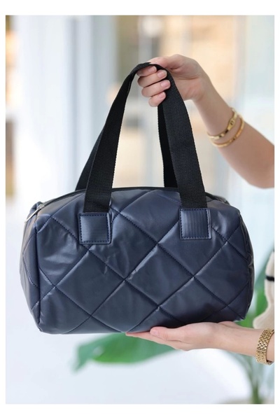 TakıDolabı Синя шкіряна сумка