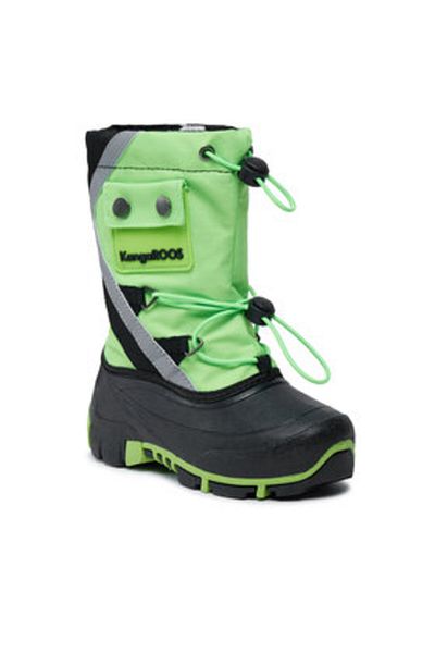 Kangaroos boy's snow boots 18927 green