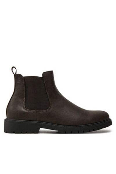 Pierre Cardin men's Chelsea boots SCARPE 4714 brown