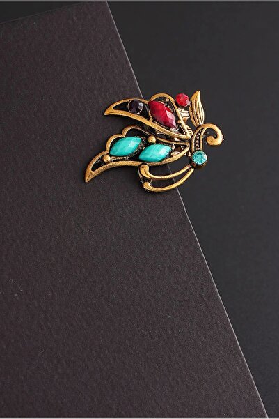 TakıDolabı نموذج الفراشة العتيقة بإبزيم مزلاج للسيدات من Beoje