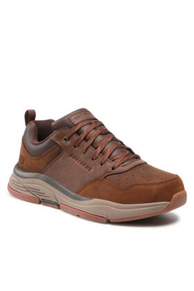 SKECHERS men's sneakers 66204 brown