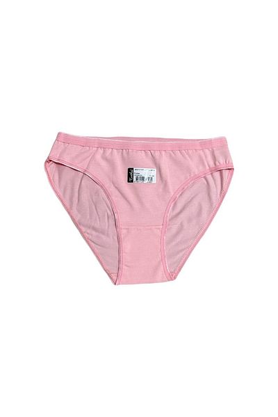 BEYAZTOPTAN Women's 100% Cotton Pink 3-Pack Slip Panties