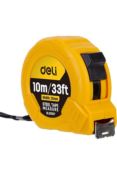 Deli Measuring Tape 10mx25mm