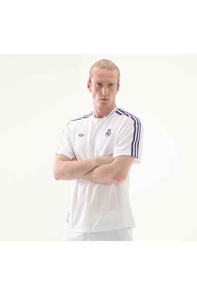 adidas adidas Real Madrid Icon TSı Balıken T-Shirt Λευκό για άνδρες