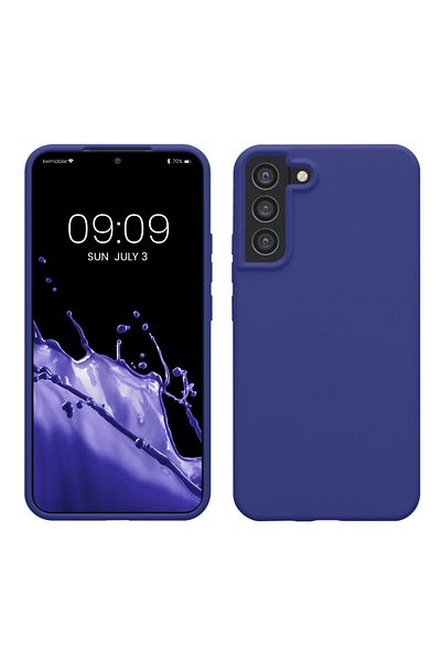 KWmobile Carcasă pentru Samsung Galaxy S22 Plus, silicon, albastră, 56761.234