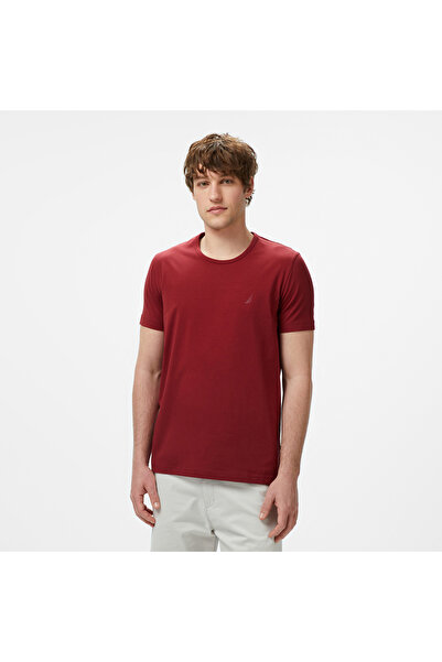 Nautica Erkek Kırmızı Regular Fit T-Shirt