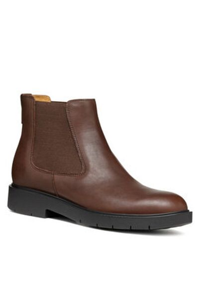 Geox women's Chelsea boots D16QRC-00043 brown