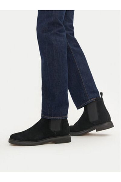 CLARKS Men's Chelsea Boots 261735337 Black