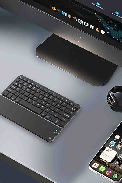 qpen FH7 Kablosuz Bluetoothlu Şık Taşınabilir Universal Klavye