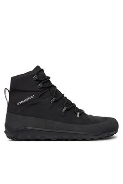 VIVOBAREFOOT Men's Hiking Boots gray VIVO-309536 01 OBSIDIAN