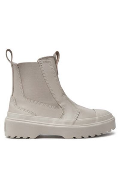converse women's Chelsea boots A08395C grey