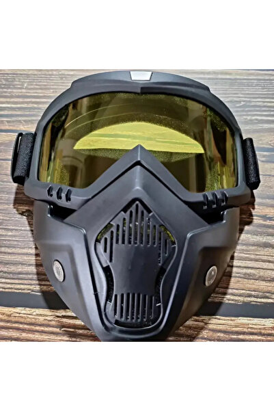 charmerprincesses Motosiklet Bisiklet Gözlüğü Açık Kask Maskesi Süngerli Bant...