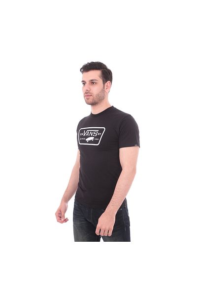 Vans 000Qn8Y281-R Full Patch Men's T-Shirt Black