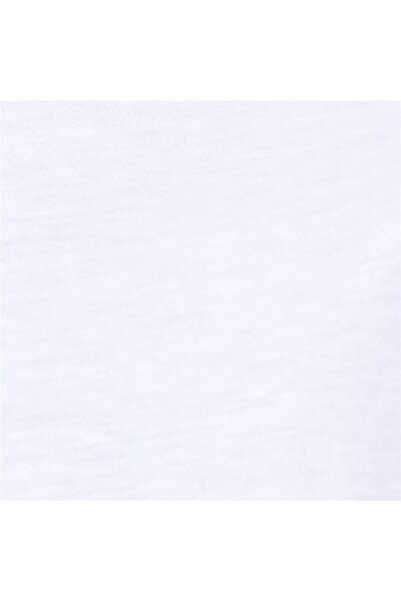 Sisley Ανδρικό λευκό μπλουζάκι από 100% βαμβάκι χωρίς ραφή με λεπτομέρεια λαιμού - 324P3P7XS103K