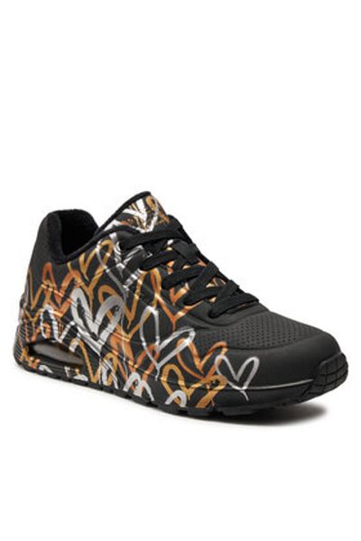 SKECHERS Women's Sneakers Black SKECHERS-155523 BKGD