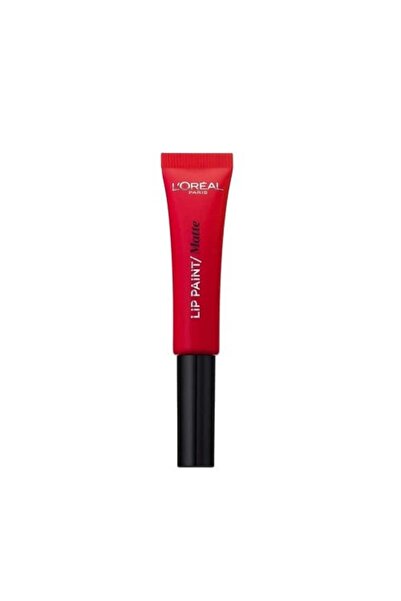 L'Oreal Paris , Infaillible Lip Paint, Liquid Lipstick, 204, Red, 8 ml