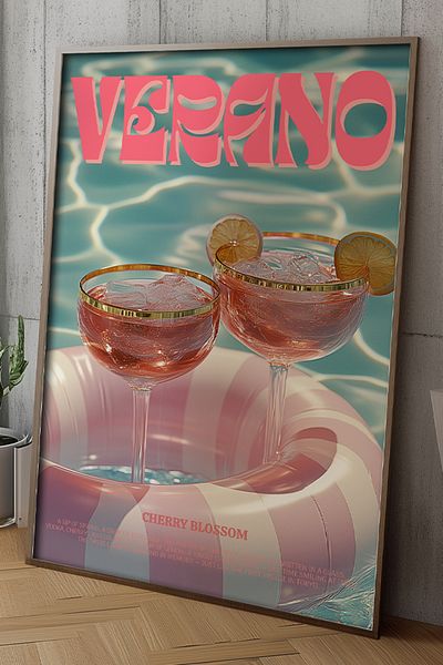 Taranist Αφίσα - Verano Summer Dopamine Decor