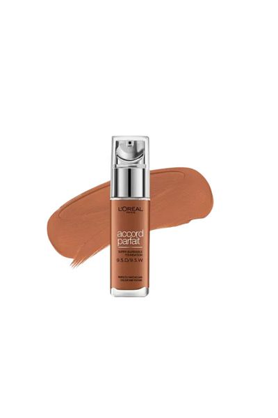 L'Oreal Paris L'Oréal True Match Super Blendable Foundation, 9,5D/9,5W Mahogany, 30 ml