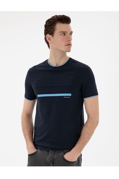 Pierre Cardin Ανδρικό μπλουζάκι Crew Neck Slim Fit