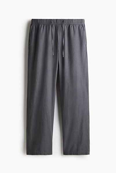 H&M Keten Karışımlı Pantolon Relaxed Fit