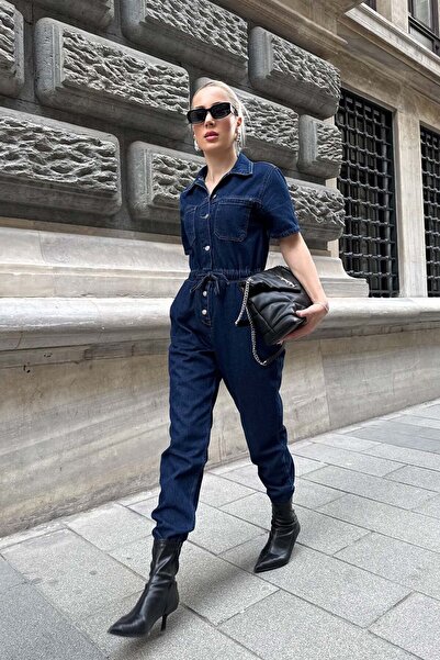 YK FASHION Beli Lastikli Jean Tulum