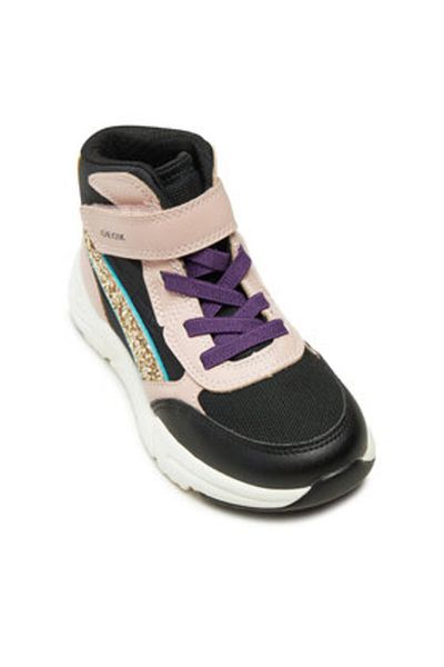 Geox girls' sneakers J46M2D-054FU black
