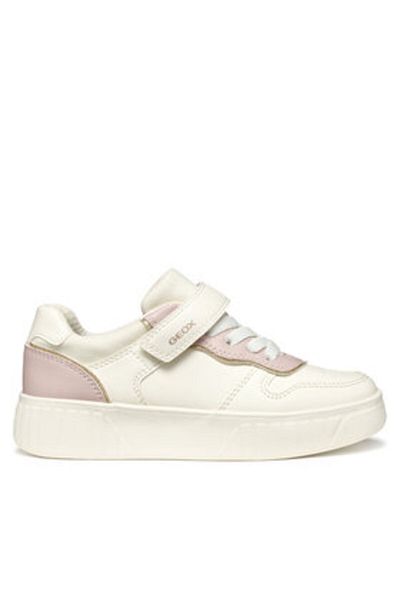 Geox girls' sneakers J55DVA-000BC white
