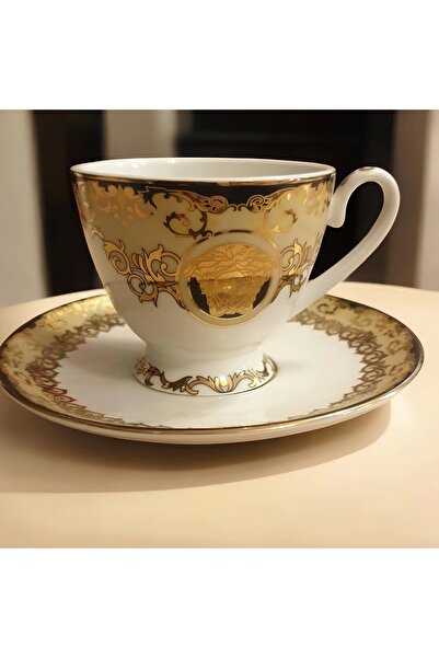 Zuccara Maison Bawaria Zarafeti Sofralarınızda: Pasta Tabağı, Sütlük, Çay/Kah...