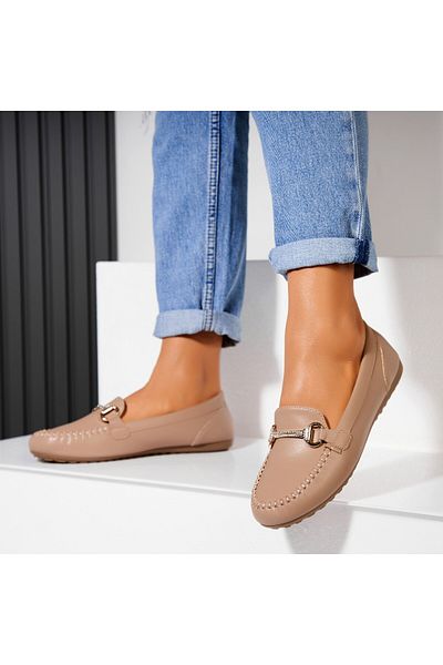 Joana Women's casual shoes Khaki made of Savio Eco-leather