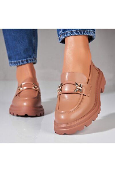 Joana Γυναικεία casual παπούτσια σε χακί χρώμα από οικολογικό δέρμα Isley