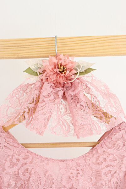 Şenkız Κοριτσίστικο φόρεμα με δαντέλα Princess Model για πάρτι γενεθλίων και φόρεμα ειδικών περιστάσεων