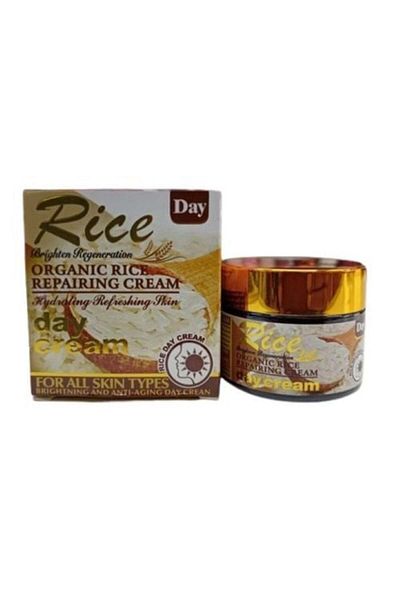wokali Crema hidratanta de zi, Wokali, Rice Day Cream, Toate tipurile de ten, 55 g