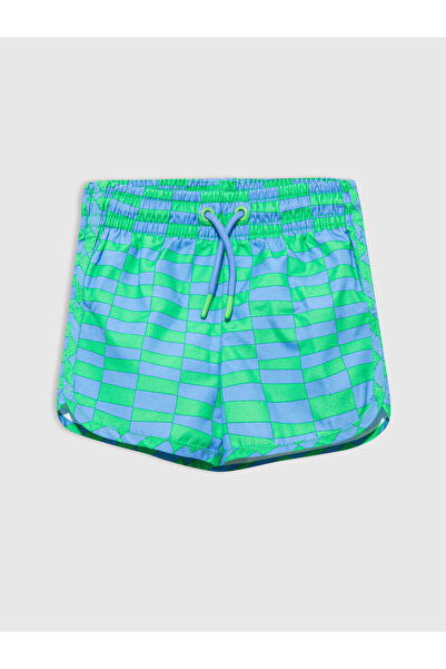 GAP Erkek Bebek Yeşil Desenli Mayo